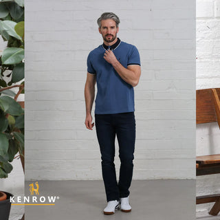 Maddox Straight Jean | Inky Blue