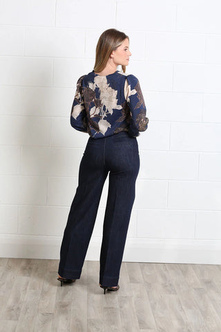 Mia Top | Blue