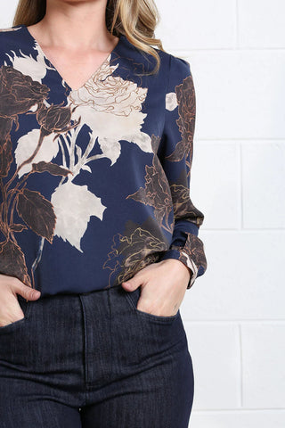 Mia Top | Blue