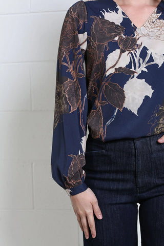 Mia Top | Blue