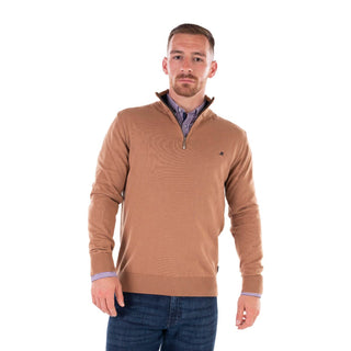 Altis 1/2 Zip Knit | Biscuit