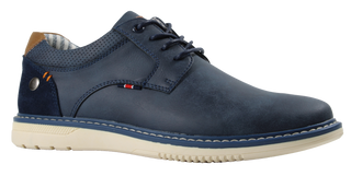 Laced Casual Shoe | Navy