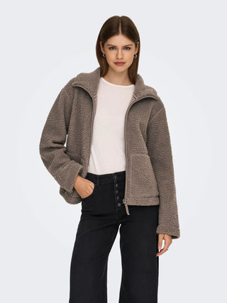 Megan Teddy Jacket  | Walnut