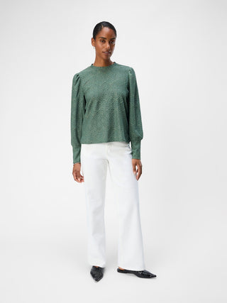 Feodora Top | Forest Green
