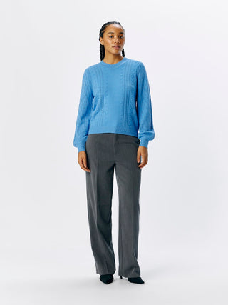 Jinge Long Sleeve Jumper | Cornflower Blue