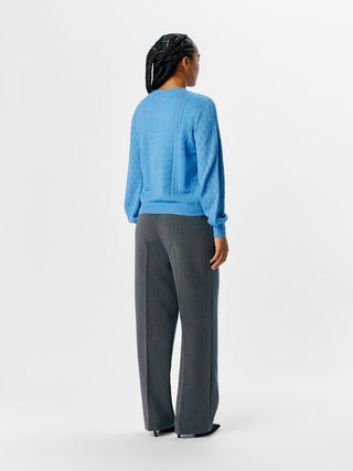 Jinge Long Sleeve Jumper | Cornflower Blue