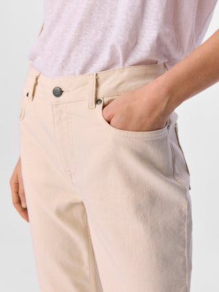 Sava Ellen Mid Waist Straight Jean | Sandshell