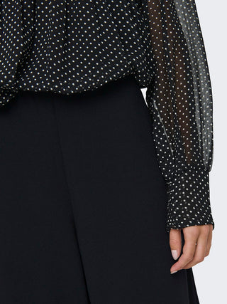 Bremen Mid Waist Trousers | Black
