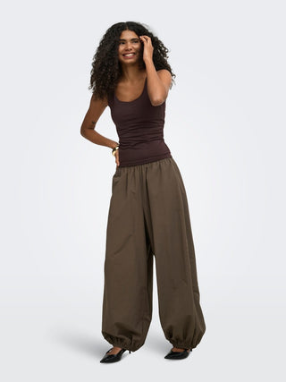 Lone Sleeveless 2 Way Top | Chocolate Torte