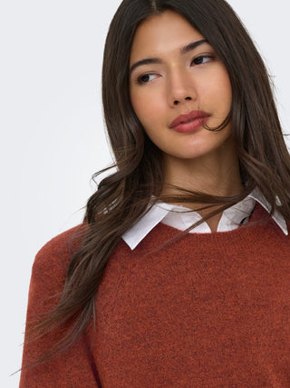 Simoni 3/4 Pullover Knit | Picante