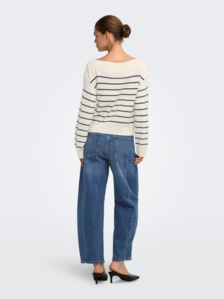 Jessica High Waist Barrel Ankle Jean |  Medium Blue Denim