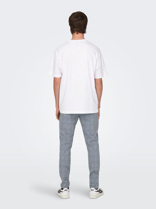 Fred Short Sleeve Tee | Bright White