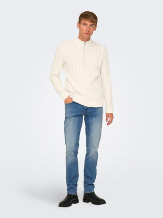 Weft Mid Rise Regular Jean | Light Blue Denim