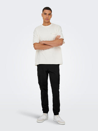 Can Stage Cargo Pants | Black