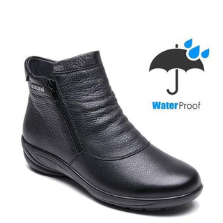Womens Waterproof Ankle Boot | Black