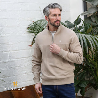 Phoenix Half Zip | Sand