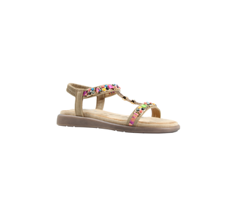Heidi Ornate Sandal | Camel