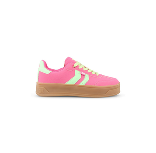 Suede Trainer | Fuchsia