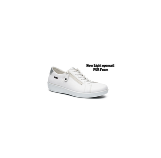 Lace Up Loafer | White