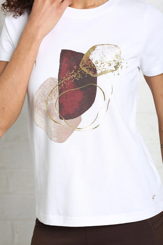 Renew Rosalie Tee  | White