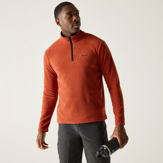 Men's Thompson Lightweight Half Zip Fleece | Brick