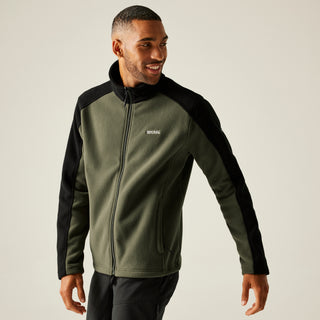 Men's Hedman II Heavyweight Full Zip Fleece | Olive Night Black