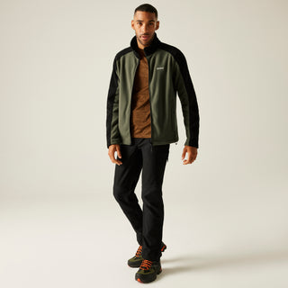 Men's Hedman II Heavyweight Full Zip Fleece | Olive Night Black