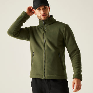 Men's Garrian II Full Zip Fleece | Dark Khaki