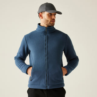 Men's Garrian II Full Zip Fleece | Blue Indigo Black