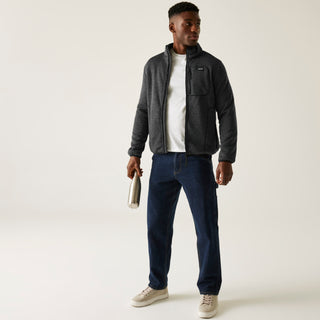 Men's Barlee Full Zip Fleece | Black