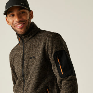 Men's Newhill Full Zip Fleece | Olive Night