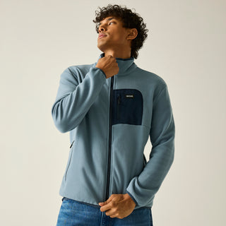 Frankie Full Zip Fleece | Grey Mirage Navy