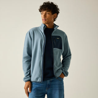 Frankie Full Zip Fleece | Grey Mirage Navy