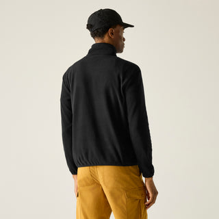 Men's Frankie Half Zip Fleece  | Black