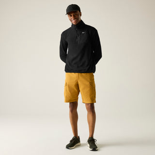 Men's Frankie Half Zip Fleece  | Black