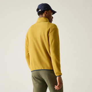 Men's Frankie Half Zip Fleece  | Wild Brown Navy