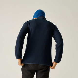 Morran Water Resistant Full Zip Fleece | Navy