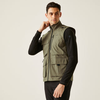 Men's Insect-Repellent Light Pack Away Gilet | Treetop