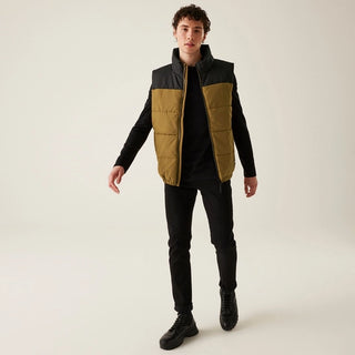 Men's Hawfinch Insulated Gilet Moonlight Umber Black