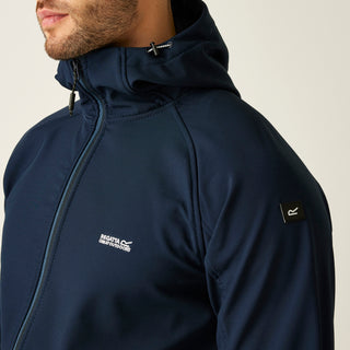 Men's Arec III Softshell Jacket | Navy Moonlight Denim