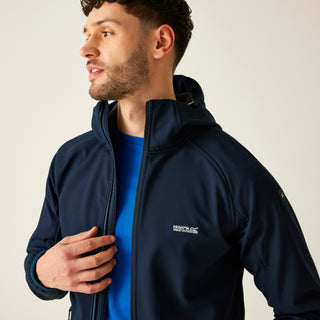 Men's Arec III Softshell Jacket | Navy Moonlight Denim