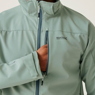 Men's Arana Softshell Jacket | Glacier Iceberg