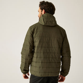 Men's Helfa Insulated Quilted Jacket | Olive Night