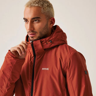 Men's Frelton Waterproof Insulated Jacket Red Ochre