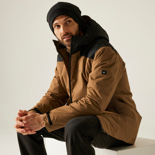 Men's Thornridge Waterproof Insulated Jacket | Nut Brown Black