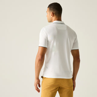 Men's Remex II Jersey Polo Shirt | White Solid