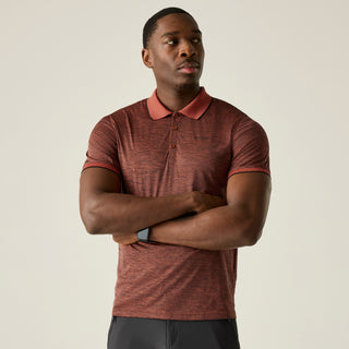 Men's Remex II Jersey Polo Shirt | Brick