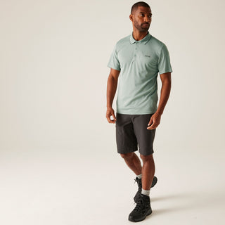 Men's Maverick V Active Polo Shirt | Glacier
