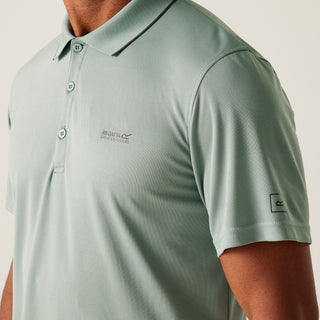 Men's Maverick V Active Polo Shirt | Glacier