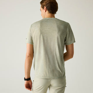 Men's Fingal Edition Marl T-Shirt | Light Sage